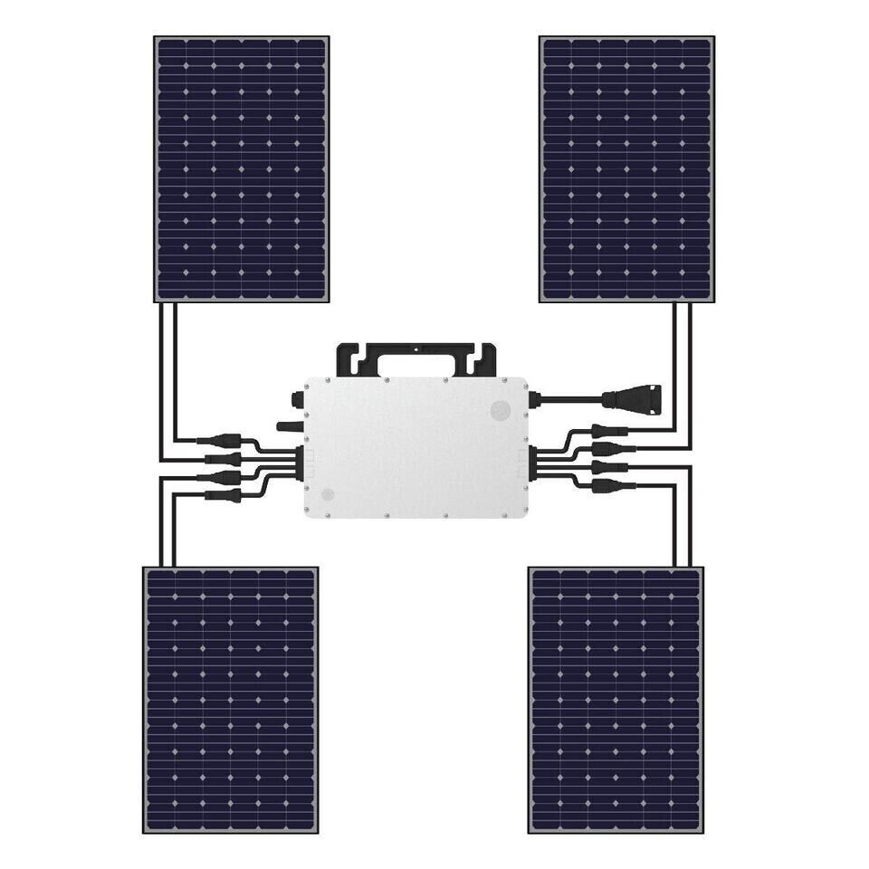 Hoymiles HM-1500NT Microinverter – High Efficiency, Low Failure Rate & Durable Solar Power Solution