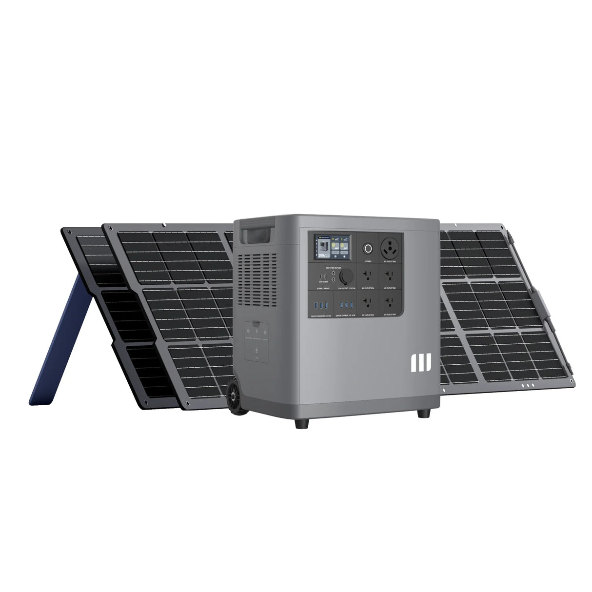 Portable Solar Panel and Battery System