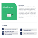 2.5KW DIY Solar Panel Kit Grid-Tie system With Micro-Inverter & Racking System