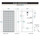 12.8KW DIY Solar Panel Kit Grid-Tie Micro-Inverter Racking Home Energy