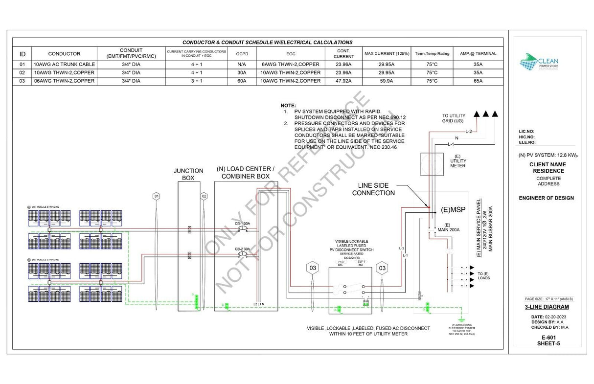 12.96 KW Solar Panels DIY Grid Tie Kit with Microinverter & Racking On-Grid