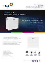 11.4 kW Inverter & 8 kWh Battery - FOX Energy Storage, ATS, Grid & Off-Grid Solution