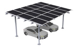 Steel Solar Carport / Gazebo Racking For 2 Cars 3x6 (Panels sold separately)