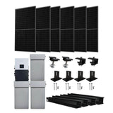 Hybrid Solar Kit-14.5 kW Solar PV input | 12 kW AC Output Up To 42.9 kWh Backup