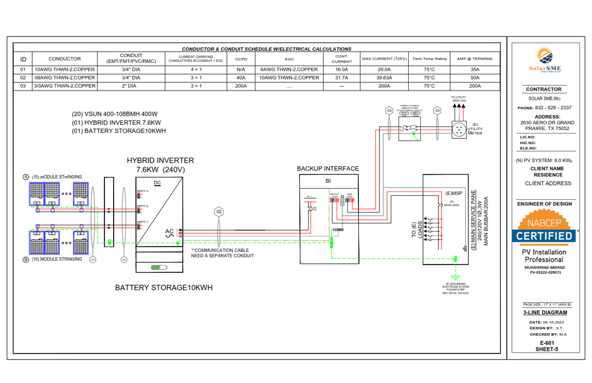 16KW Solar DIY kit with 20 kWh Battery Backup Kit Home ATS Grid & Off-Grid Energy System