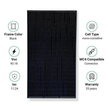 High Performance Smart Module 395W Mission Solar Panel (Reliable Energy)