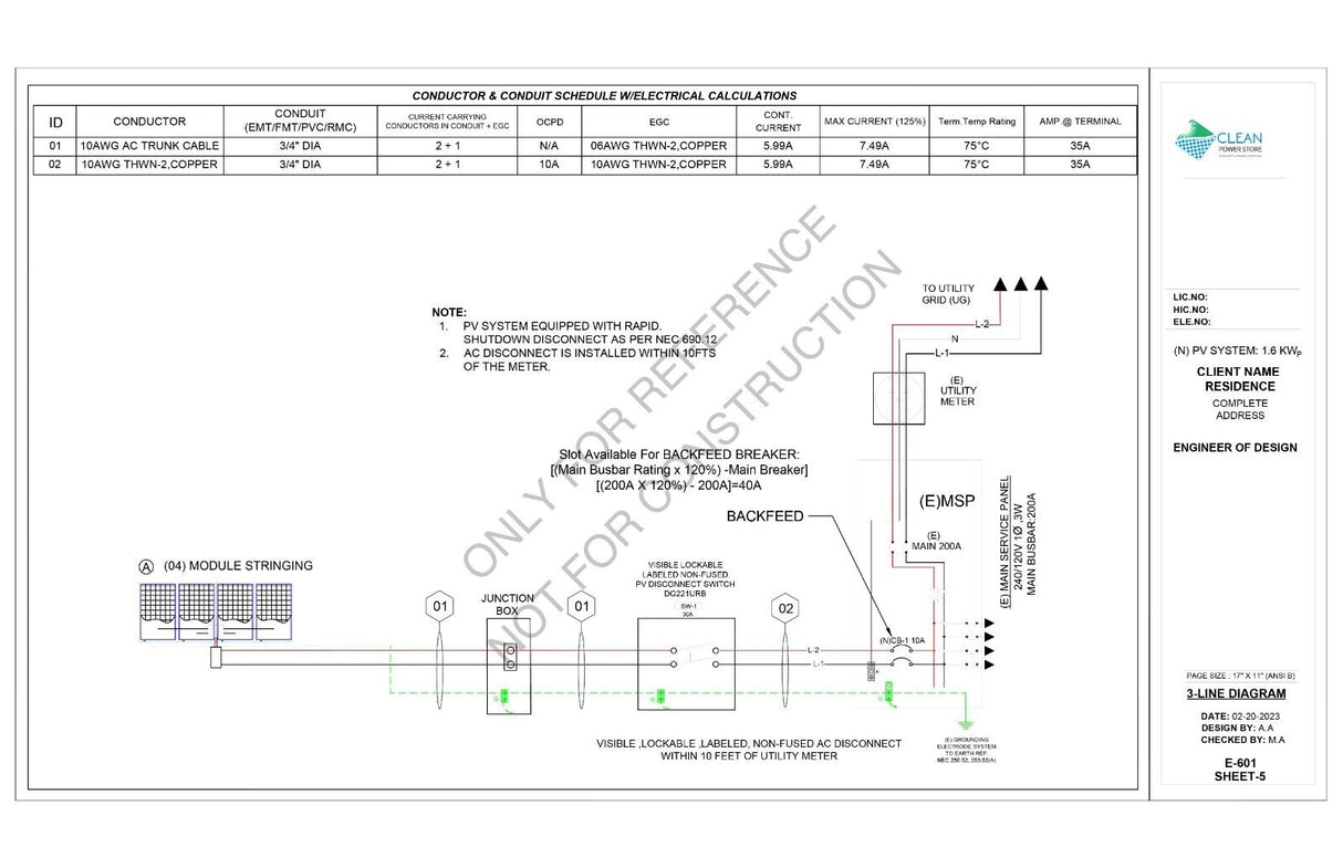 1.6 kWatt DIY Solar Grid-Tie Kit-With Micro-Inverter & Racking System