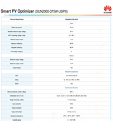 10x375W HUAWEI Smart PV Optimizers (SUN2000-375W-USP0) Enhanced Solar