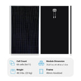 Mission Solar Panel 395W - MSE395SX9R