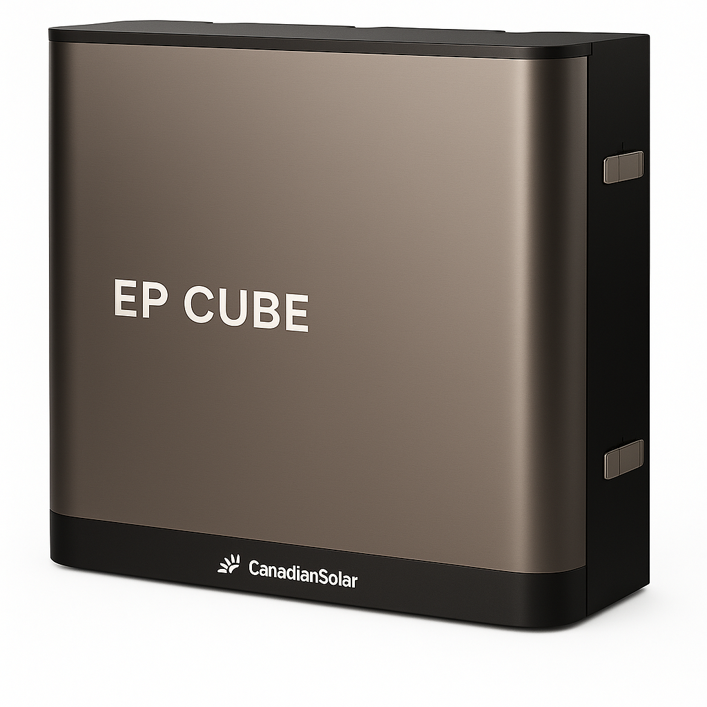 Canadian Solar 10kW Hybrid DIY Kit - Canadian Solar Panels + EP Cube Battery