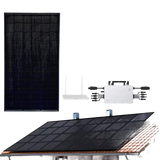 12.8KW DIY Solar Panel Kit Grid-Tie Micro-Inverter Racking Home Energy