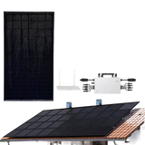 1.6KW-32KW DIY Solar Panel Kit Grid-Tie Micro-Inverter Racking Home Solar System