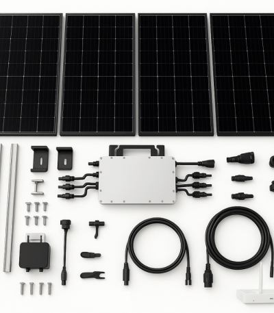 7.2 kW DIY Grid-Tied Solar Kit